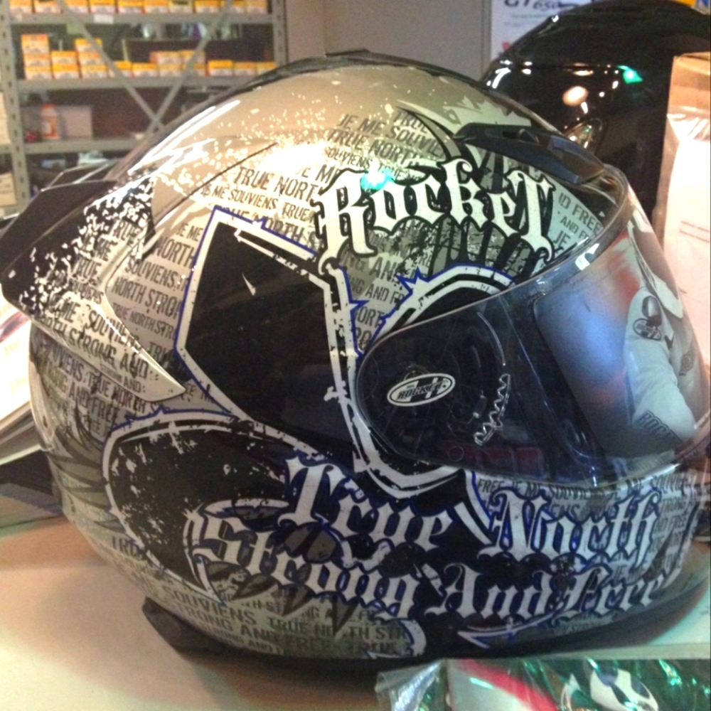 Joe Rocket  SPECIAL EDITION "JE ME SOUVIENS" QUEBEC FLEUR DE LIS size L rare!!